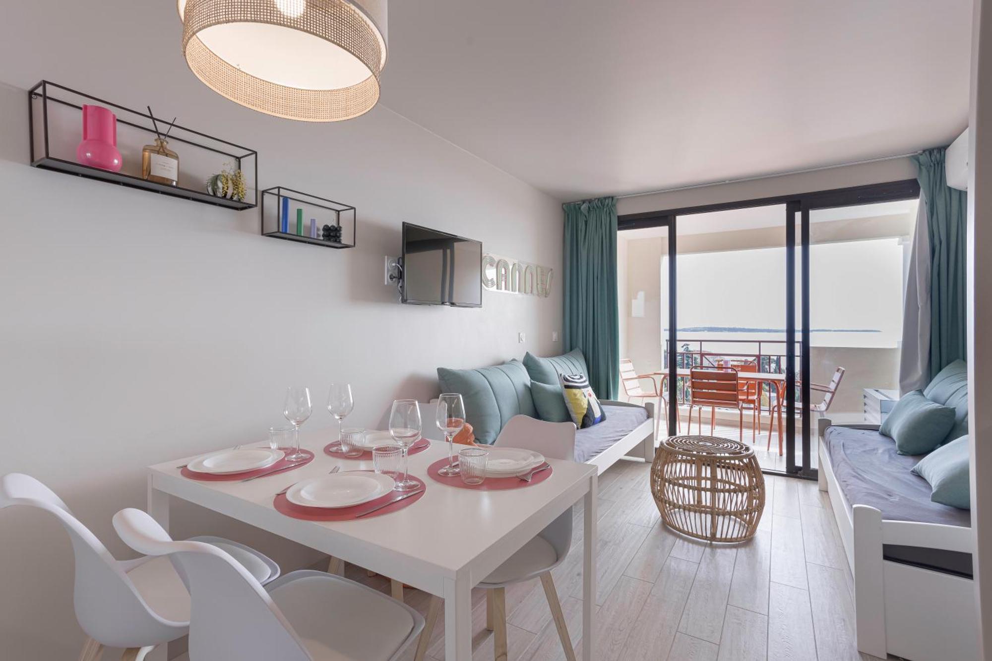 Bella Vista - Piscine, Vue Mer, Parking, Clim Cannes